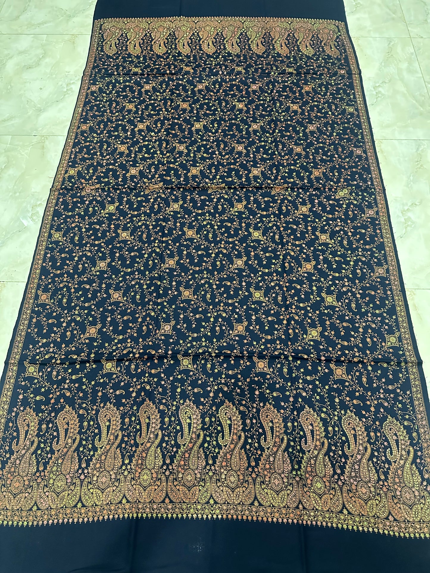 Embroidery Jaal Shawl