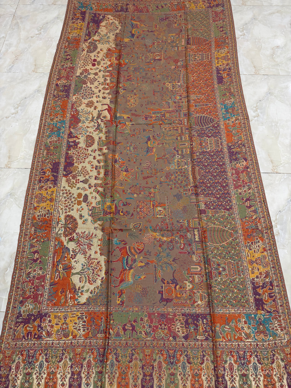 Darbar Moonlight Kani Shawl