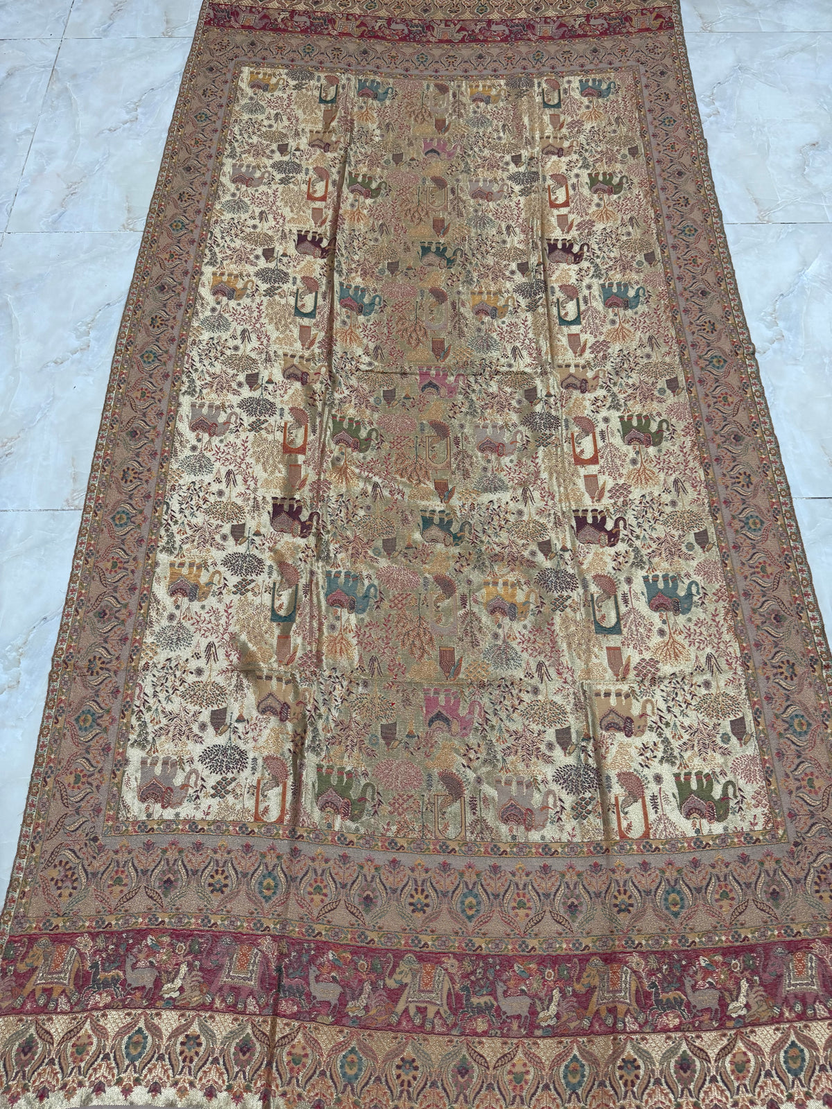 Darbar Moonlight Kani Shawl