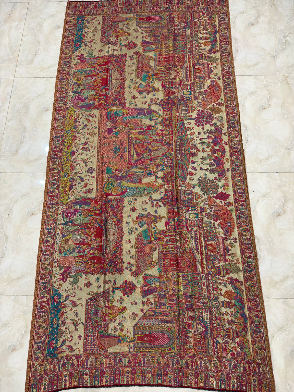 Darbar Moonlight Kani Shawl