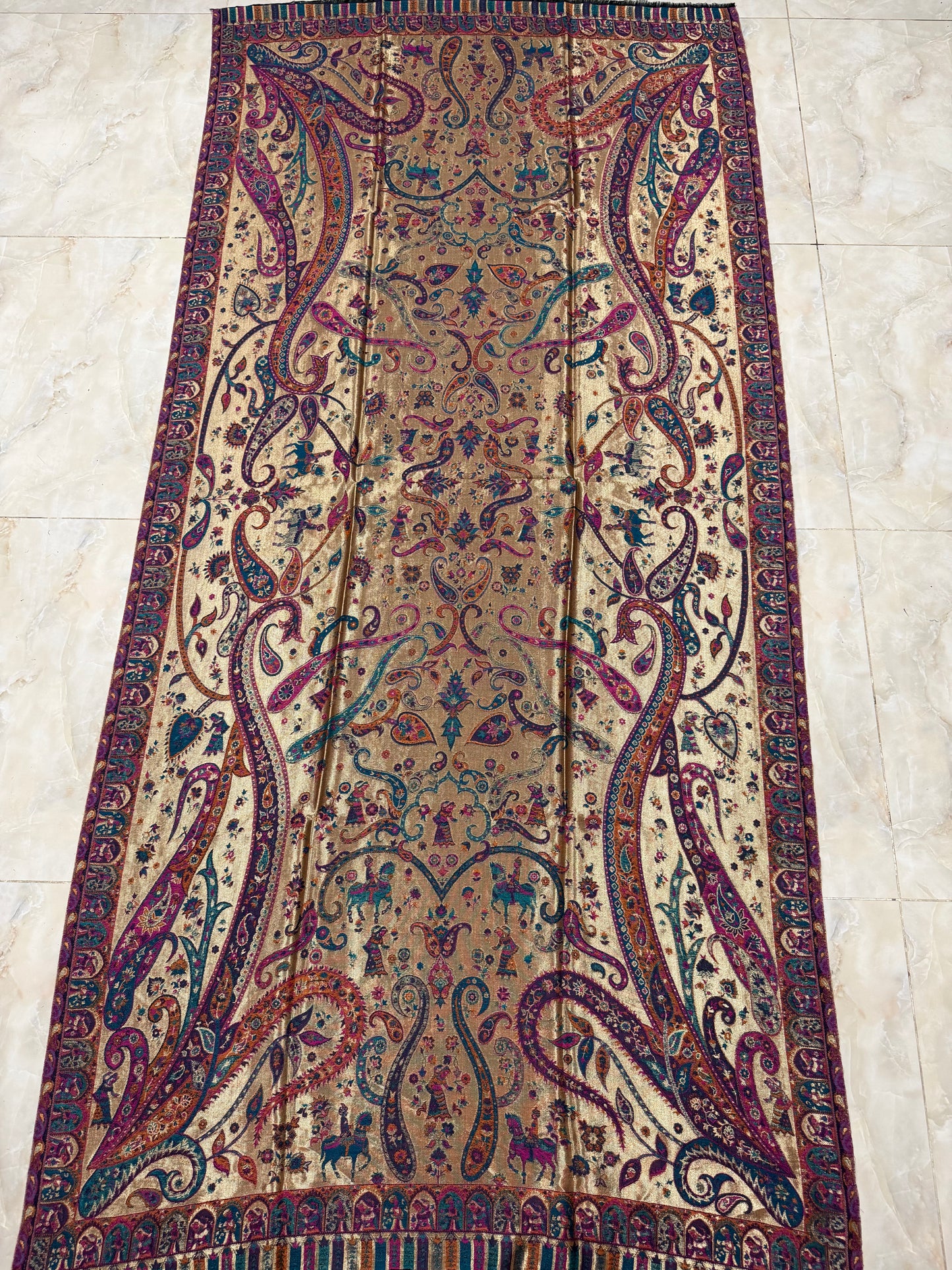 Darbar Moonlight Kani Shawl