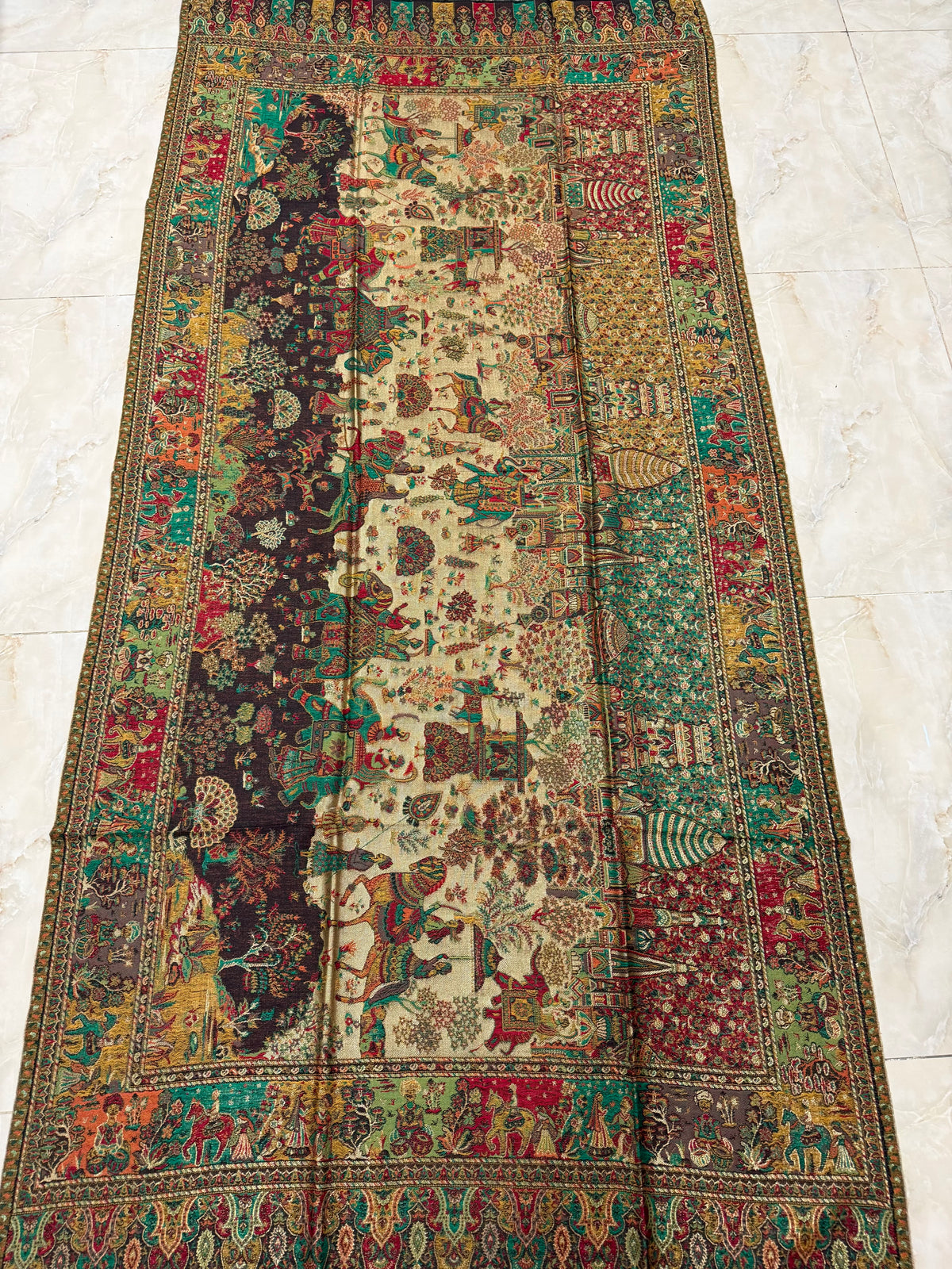 Darbar Moonlight Kani Shawl