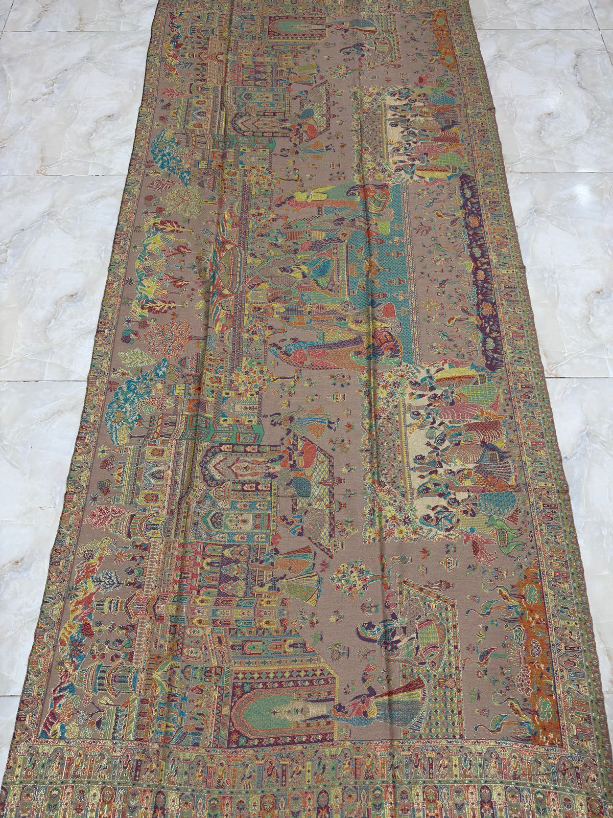 Darbar Moonlight Kani Shawl