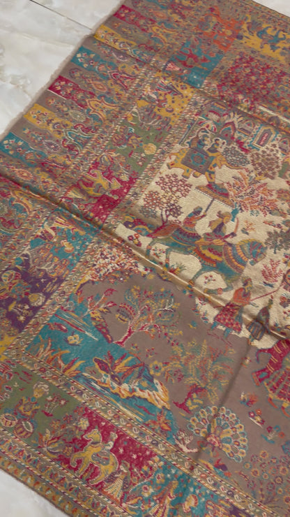 Darbar Moonlight Kani Shawl