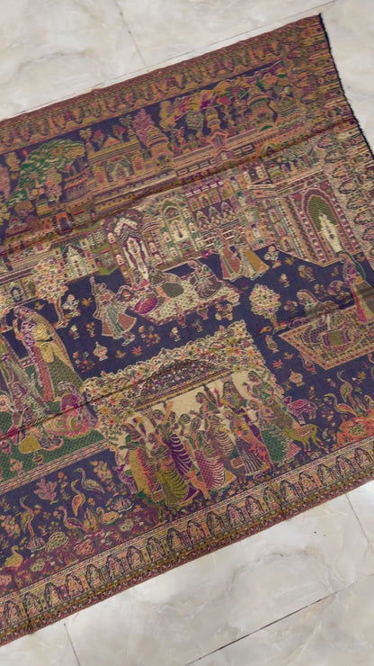 Darbar Reversible Shawl